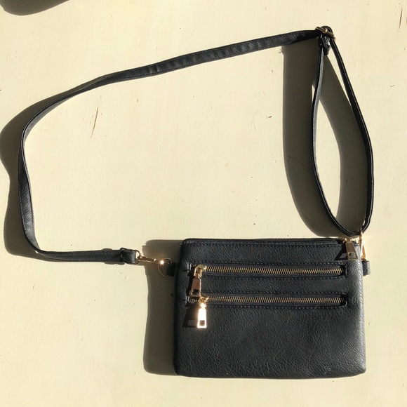 simple leather crossbody